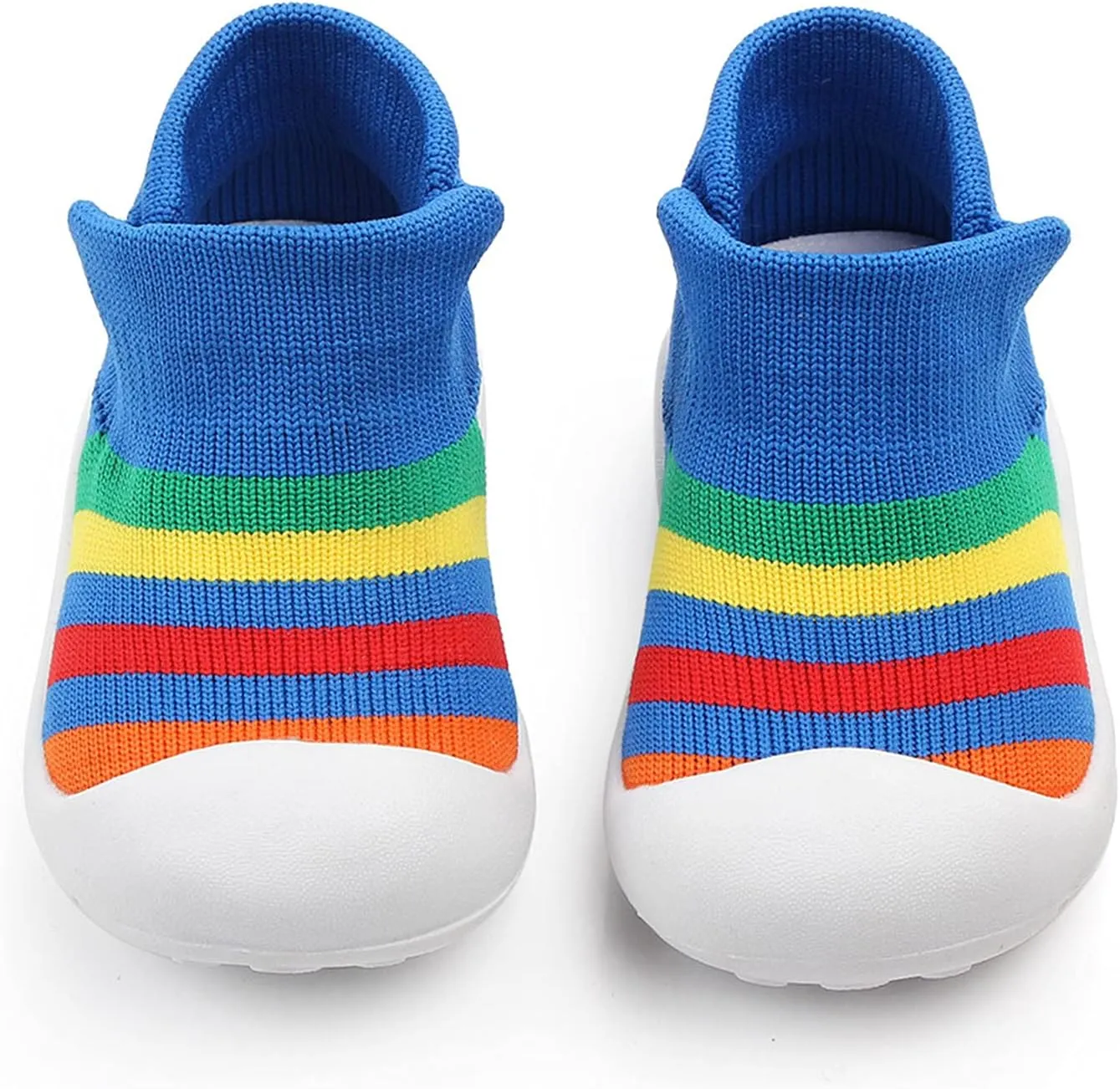 Kids Sneakers Size 11 Shoes Girls Sole Slipper Socks Shoes Rubber Soft Boys Baby Casual High Top Sneakers