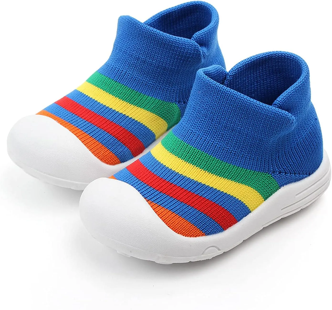 Kids Sneakers Size 11 Shoes Girls Sole Slipper Socks Shoes Rubber Soft Boys Baby Casual High Top Sneakers