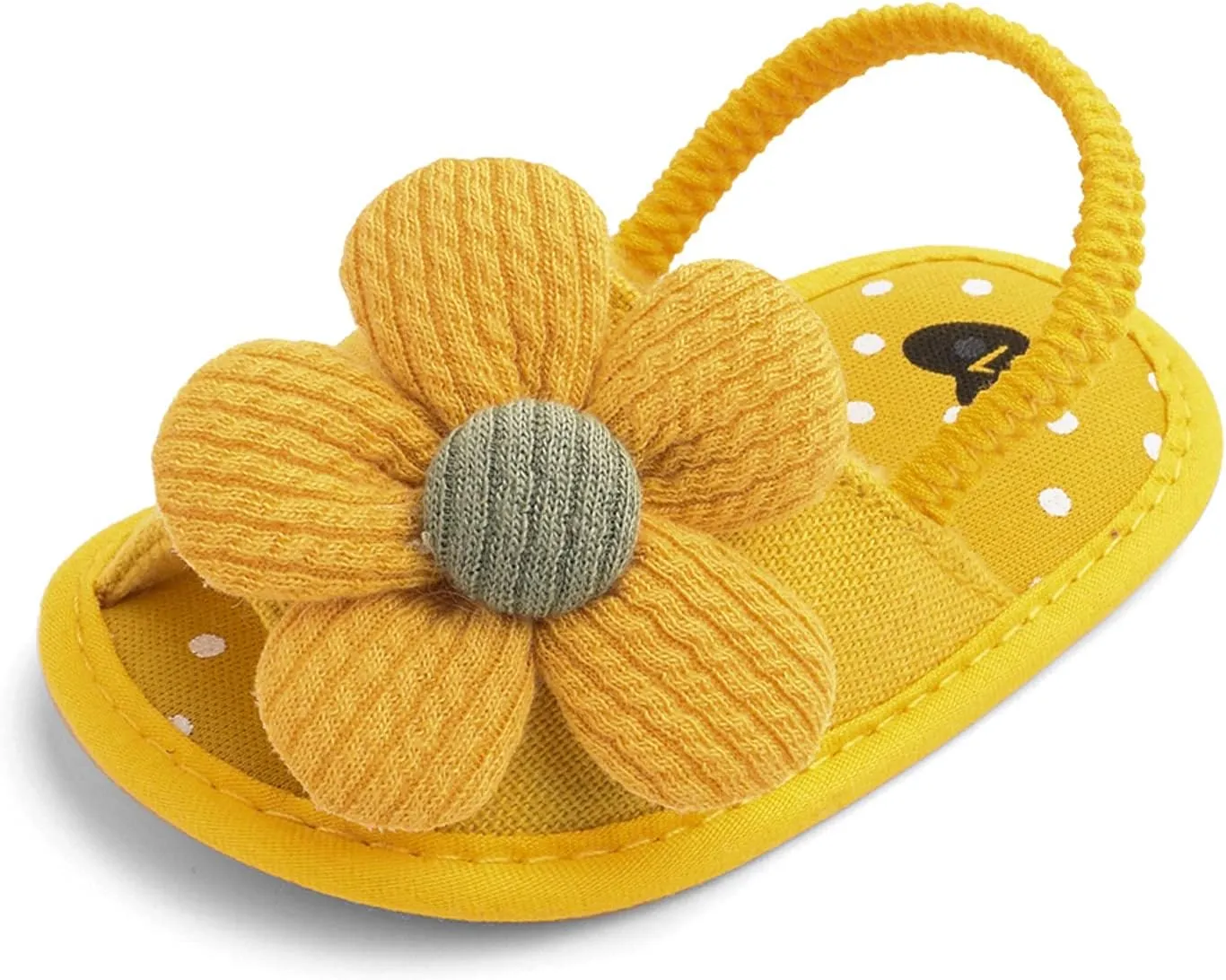Kids Soft Sole Foot Warmer Sandals Baby Baby Leisure Flower Children's Sole Sun Toddler Soft Shoes Baby Shoes