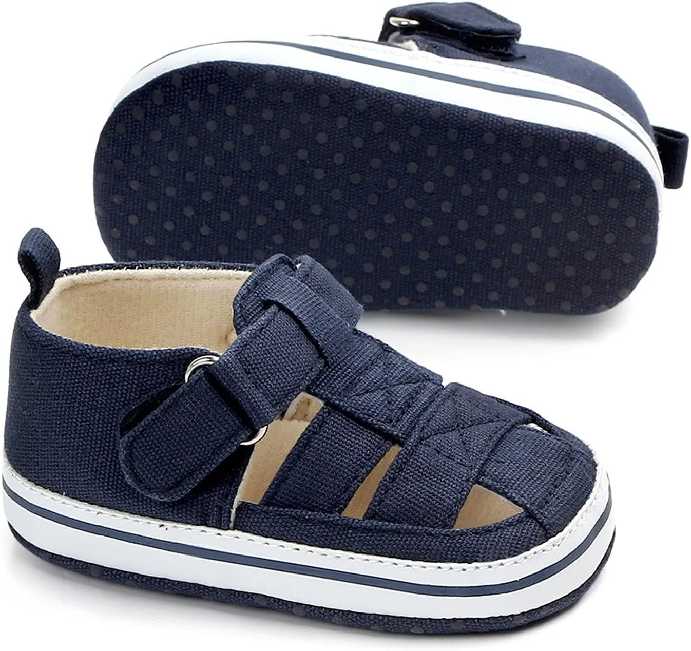 Kids Soft Sole Shoes Soft Sandals Prewalker Pierced Shoes Fashion Baby Summer Crib Non Slip Baby Shoes 0