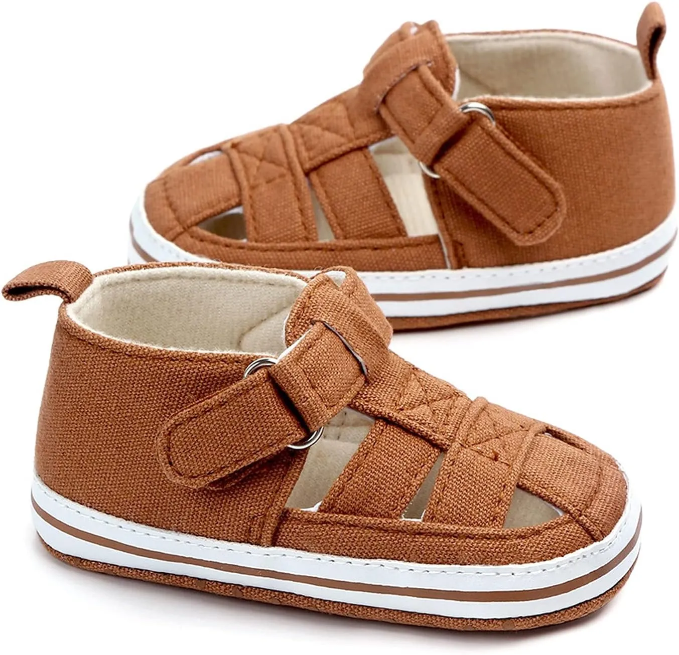 Kids Soft Sole Shoes Soft Sandals Prewalker Pierced Shoes Fashion Baby Summer Crib Non Slip Baby Shoes 0