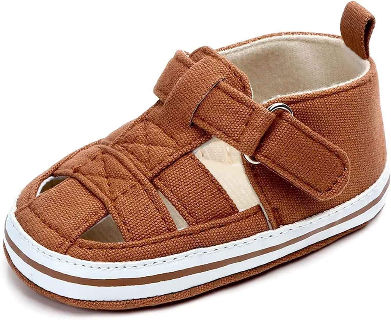Kids Soft Sole Shoes Soft Sandals Prewalker Pierced Shoes Fashion Baby Summer Crib Non Slip Baby Shoes 0