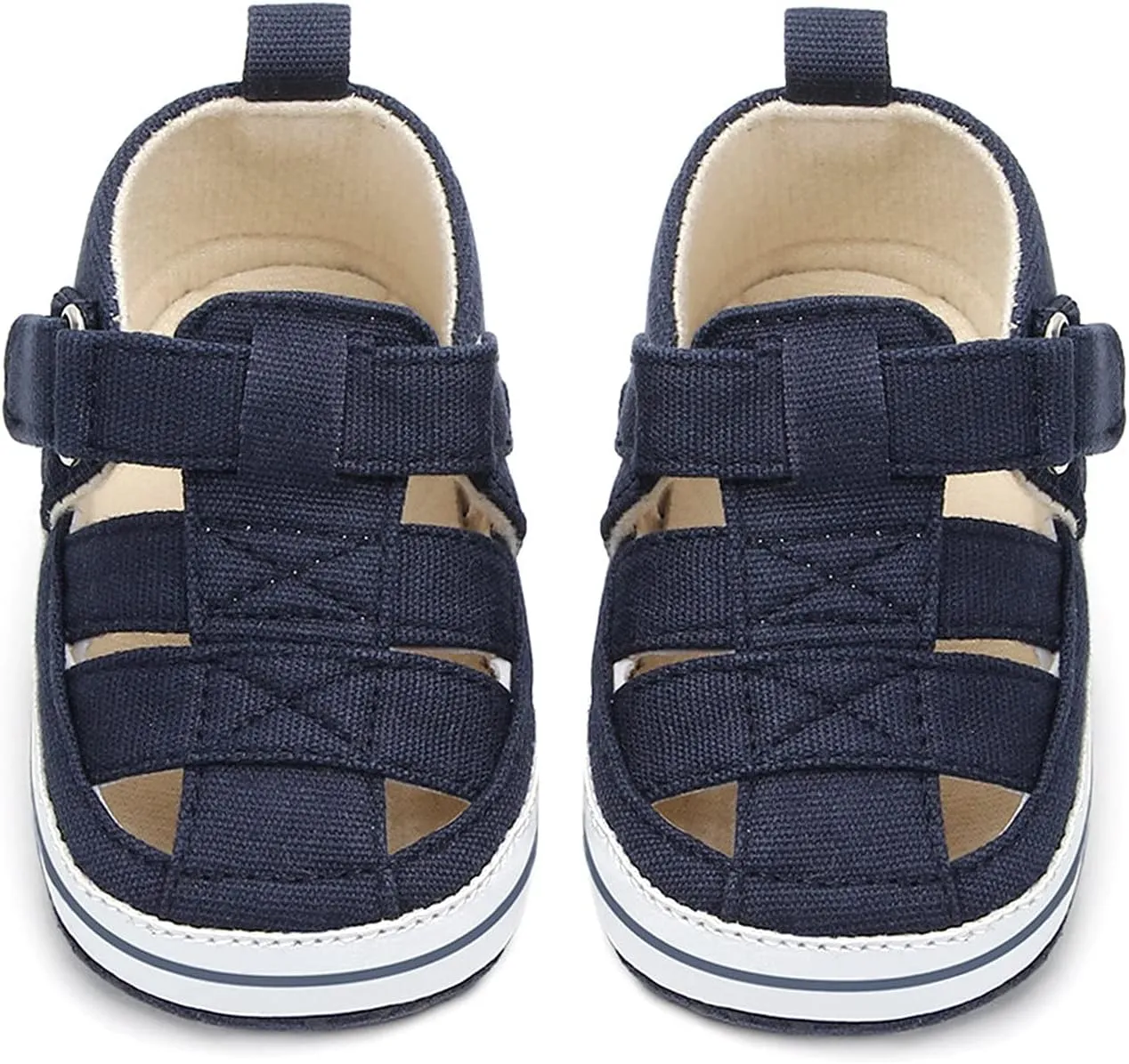 Kids Soft Sole Shoes Soft Sandals Prewalker Pierced Shoes Fashion Baby Summer Crib Non Slip Baby Shoes 0