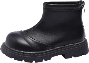 Leather Soft Booties For Toddler Baby Boys Girls Kids aterproof Boots Sole Non Slip Shoes Light Comfy Fashion Boots