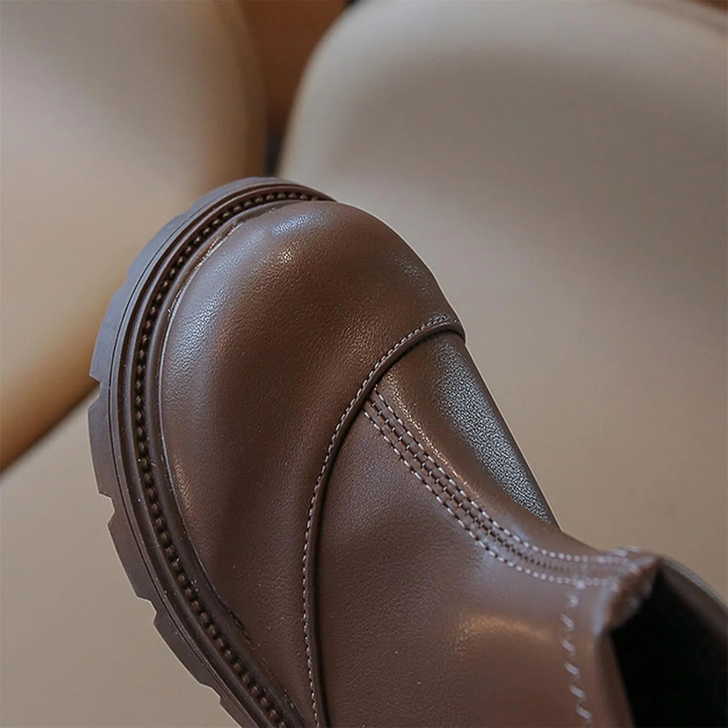 Leather Soft Booties For Toddler Baby Boys Girls Kids aterproof Boots Sole Non Slip Shoes Light Comfy Fashion Boots