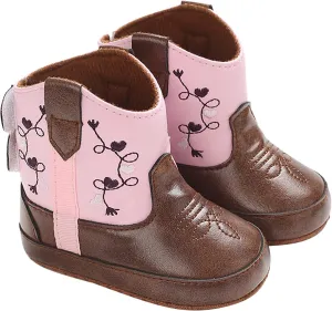 Leather Western Boots Cowboy Bootie Soft Sole Non Slip Shoes for Baby Infant Toddler Girls Boys Casual Shoes Toddler