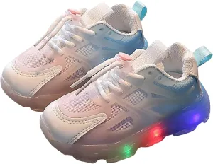 Lime Green Sneakers Boys Extra Wide Toddler Shoes Light Up Sneakers Toddler Boy Sock Shoes
