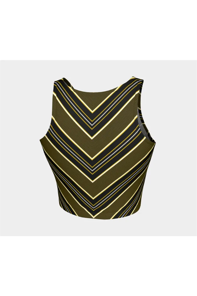 Maurice Kemp Gold/Black/White Athletic Top