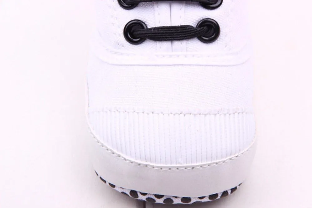 Musical High Top Shoes Newborn Infant Baby Canvas -Slip Crown Print Soft Sole Toddler Shoes Shoes Girls