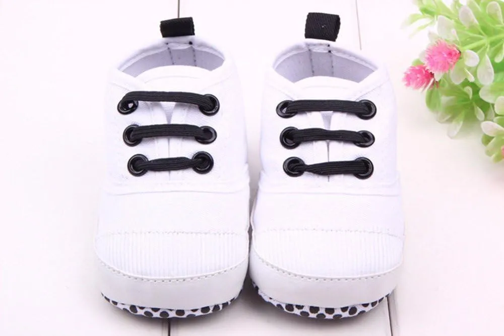 Musical High Top Shoes Newborn Infant Baby Canvas -Slip Crown Print Soft Sole Toddler Shoes Shoes Girls