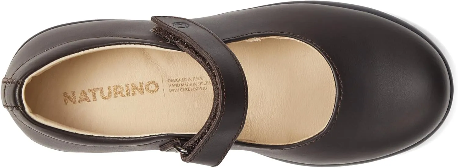 Naturino Catania Platform Shoes for Girls and Boys  Ideal for School  Leather Upper  Rubber Outsole