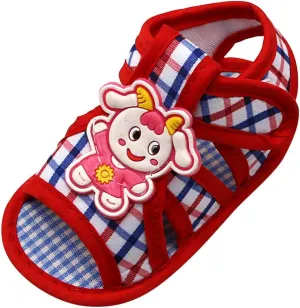 Newborn Baby Girls Lamb Prewalker Soft Sole Sandals Snow Shoes for Boys