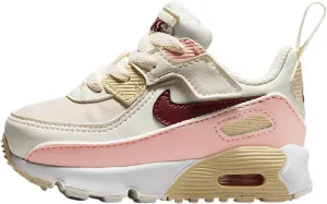 Nike Air Max 90 EasyOn Baby/Toddler Shoes (HF6359-006, Phantom/Echo Pink/Sail/Dark Team Red)