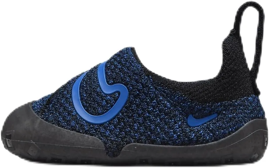 Nike Swoosh 1 Baby/Toddler Shoes (FB3244-401, College Navy/Black/Game Royal) Size 6