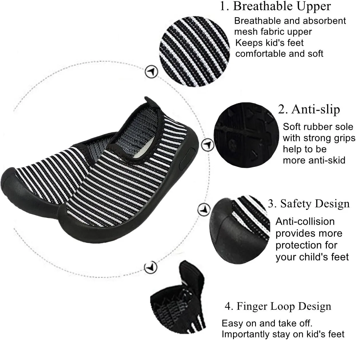 OAISNIT Baby Boys Girls Shoes Breathable Mesh Walking Shoes Lightweight Non-Slip Sneakers Infant First Walkers