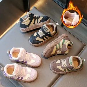 Olie Mid-Top Plush Casual Sneakers