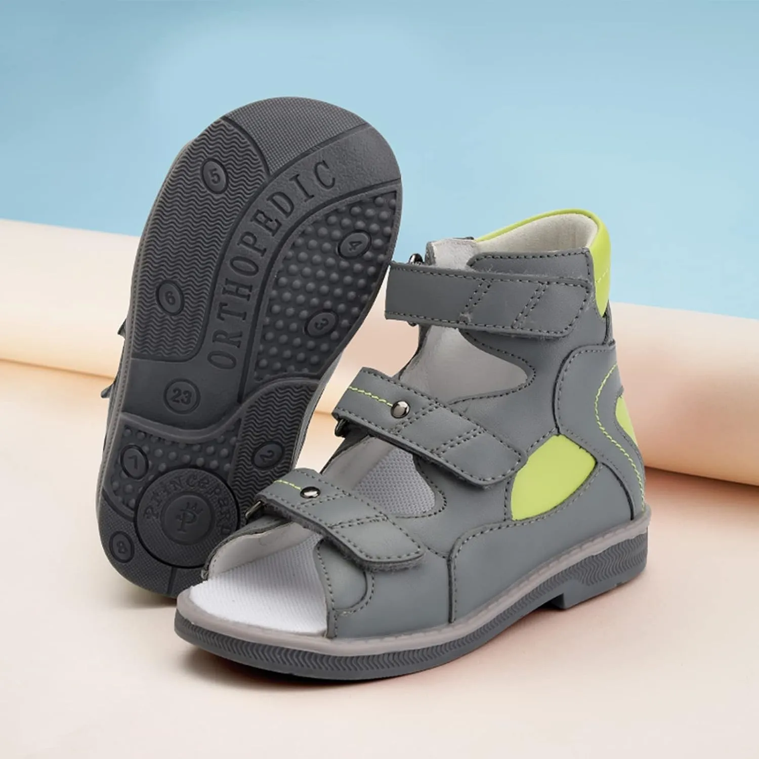 Orthopedic Sandals for Kids and Toddlers,Children Corrective Shoes with Ankle Brace and Arch Support