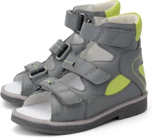 Orthopedic Sandals for Kids and Toddlers,Children Corrective Shoes with Ankle Brace and Arch Support