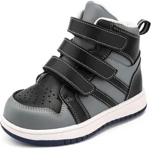 Orthopedic Shoes for Kids and Toddlers,Arch and Ankle Support Boots for Girls & Boys to Correct Foot Problems,Anti-Slip Soles