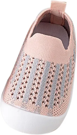 Outdoor Shoes for Toddler Infant Toddler Shoes Mesh Slip On Socks Shoes Soft Sole Non Slip Wear Out Toddler Shoes