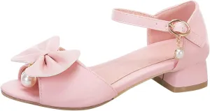 Princess Costumes Shoes, Cosplay Birthday Party Dress Up Sandals for Girls, Toddler or Kids Wedding Sandals