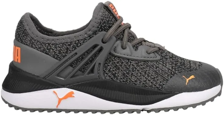 PUMA - Infants Pacer Future Doubleknit Ac Shoes, Size: 6 M US Toddler, Color: Castlerock/Castlerock/Nasturtium