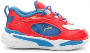 Puma - Infants Rs-Fast RWB Ac Shoes, Size: 4 M US Toddler, Color: Puma White/High Risk Red/Strong Blue