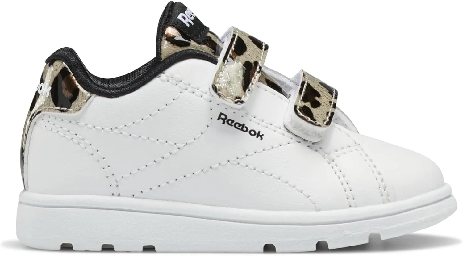 Reebok Baby Girl's Royal Complete CLN 2 Shoes (Cloud White/Cloud White/Core Black, us_Footwear_Size_System, Infant, Women, Numeric, Medium, Numeric_10)