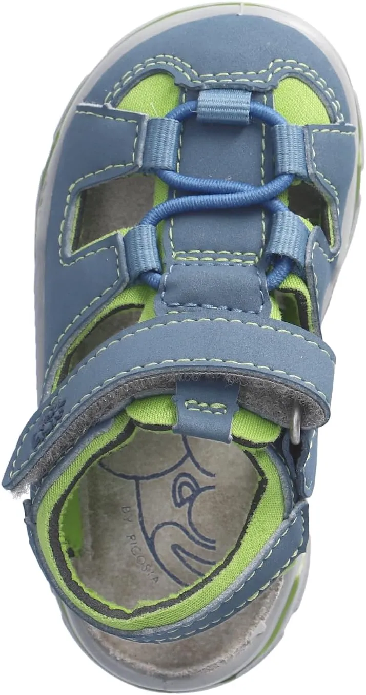 RICOSTA Gery Boys and Girls Sandals - Learn to Walk Shoes, Width: Medium
