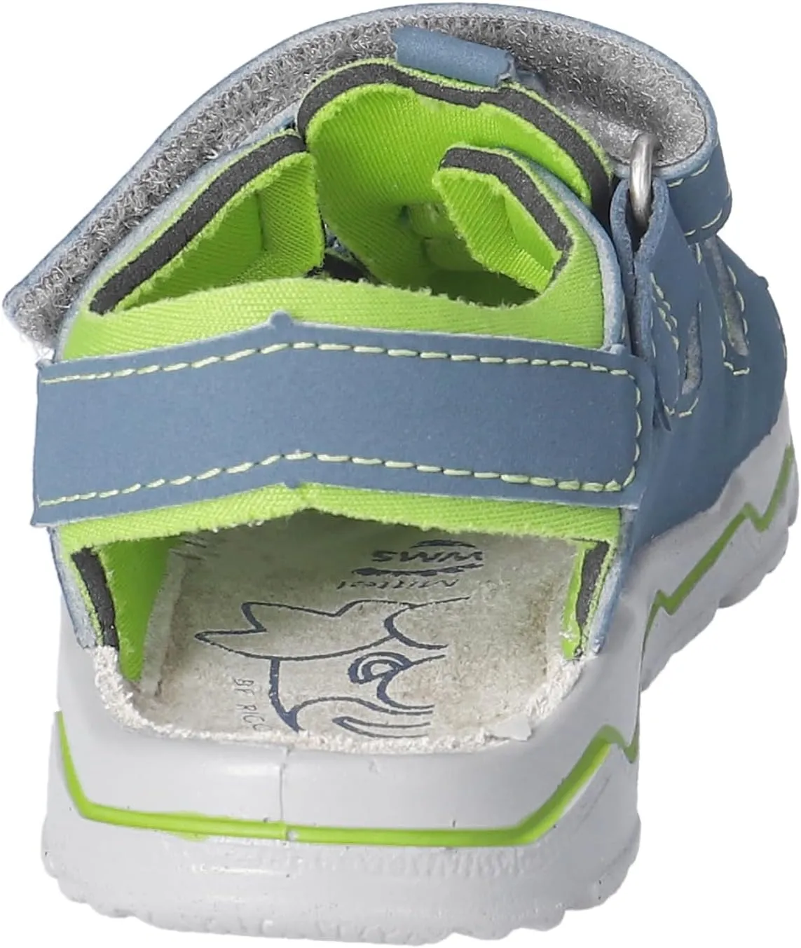 RICOSTA Gery Boys and Girls Sandals - Learn to Walk Shoes, Width: Medium