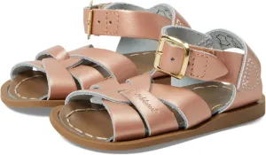 Salt Water Sandal by Hoy Shoes The Original Salt Water Hook & Loop (Infant/Toddler/Little Kid) Rose Gold 9 Toddler M