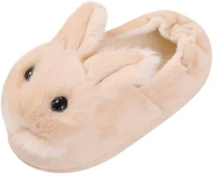 sfdgfhyf Boys House Shoes Cartoon Infant Kids Shoes Baby Girls Toddler Soft-Soled Boys Slippers Warm (Beige, 3-3.5 Years Toddler)