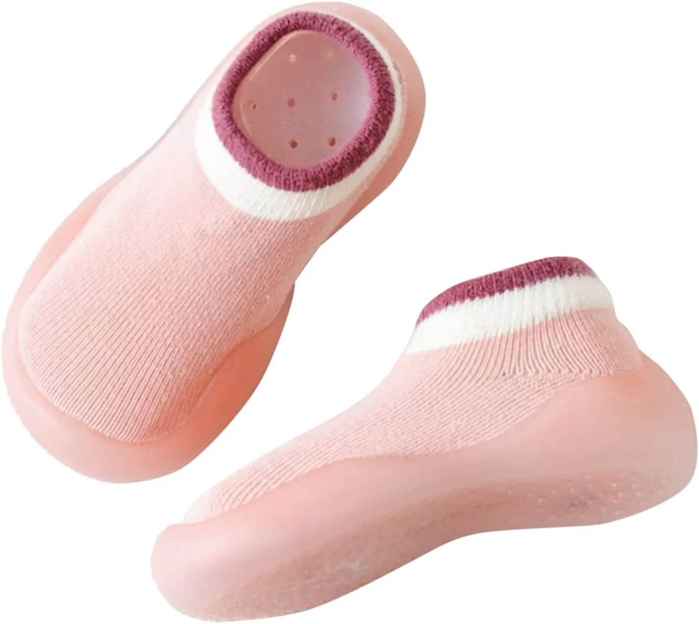 sfdgfhyf Girls First Walking Shoes Toddler Shoes Spring Autumn Soft Sole Summer Baby Girls Shoes Indoor (Pink, 4.5 Infant)