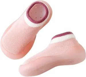 sfdgfhyf Girls First Walking Shoes Toddler Shoes Spring Autumn Soft Sole Summer Baby Girls Shoes Indoor (Pink, 4.5 Infant)