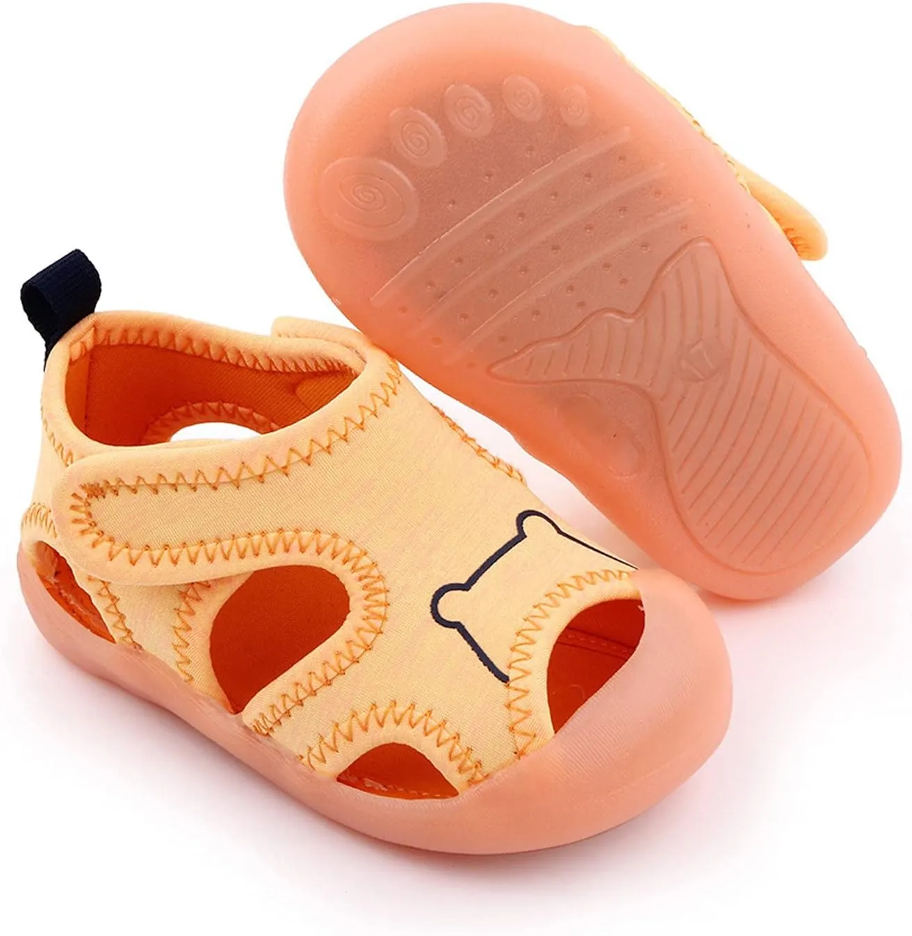 Shoes Boy Kids Bear Soft Sole Rubber Sandals Sneaker Flat Walking Non-Slip Girls Baby Shoes Girls Gold Sandal