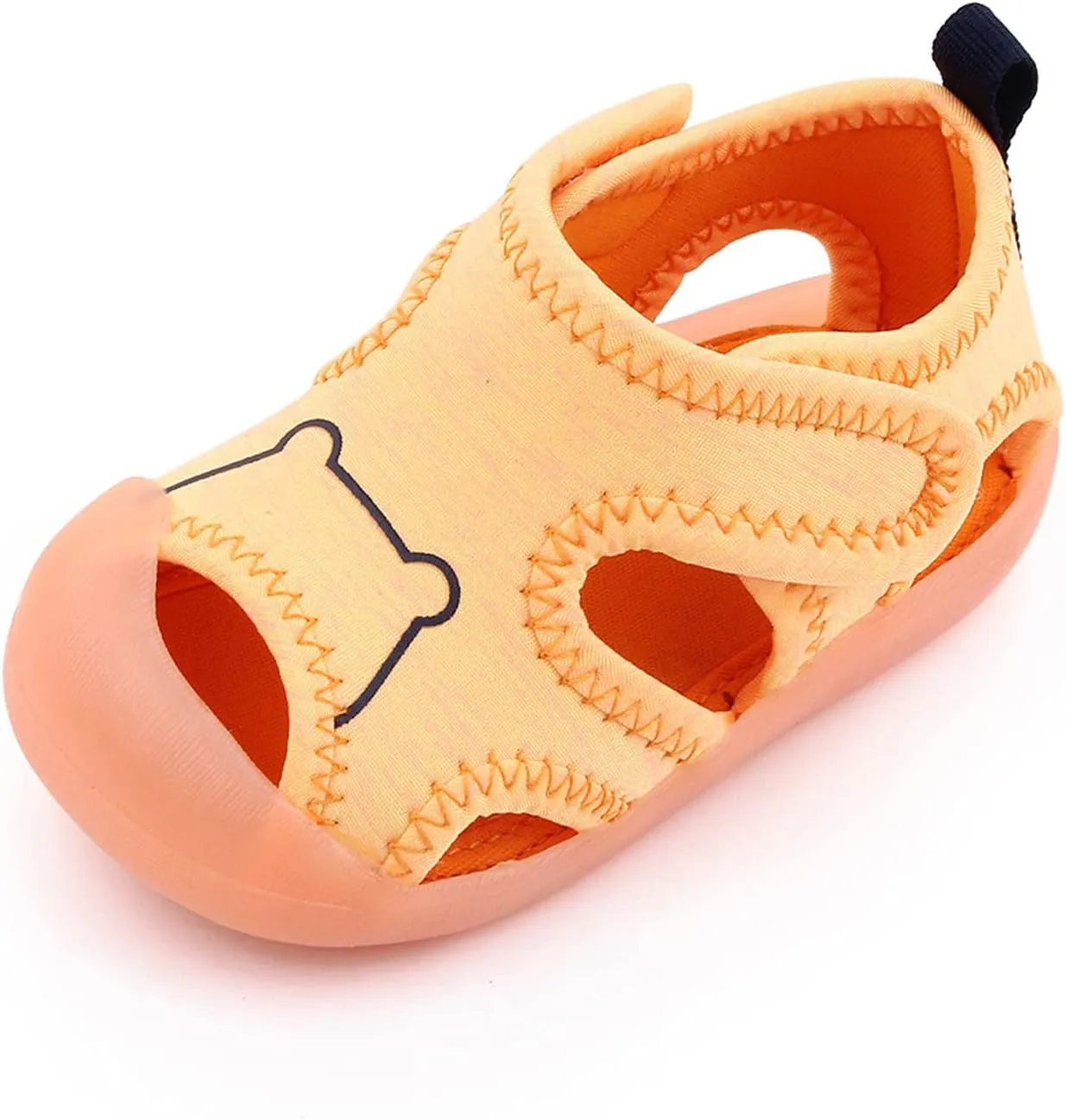 Shoes Boy Kids Bear Soft Sole Rubber Sandals Sneaker Flat Walking Non-Slip Girls Baby Shoes Girls Gold Sandal