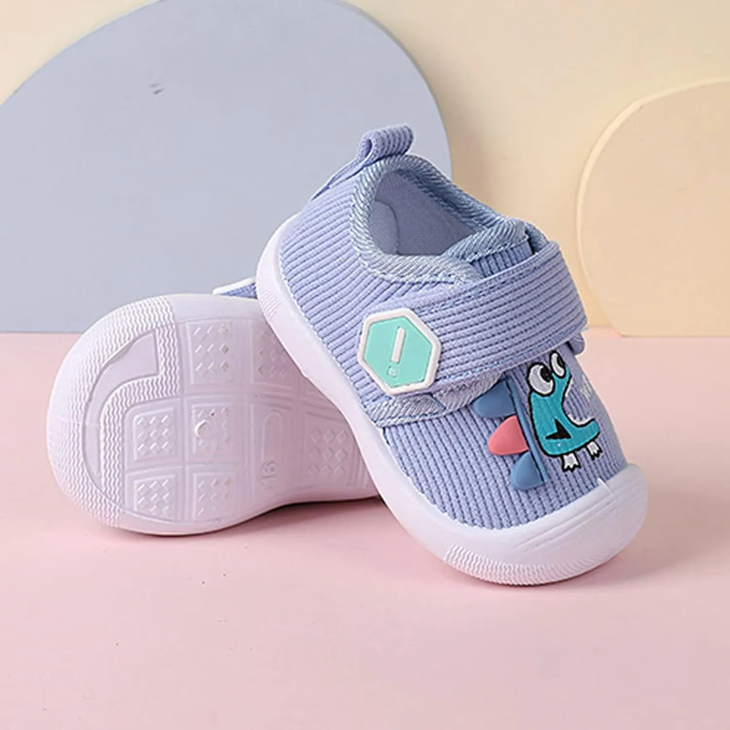 Shoes for Boys Baby Infant Girl Non-Skid Walking Shoes Cartoon Lightweight Elastic Memory Sole Outdoor Sneakers