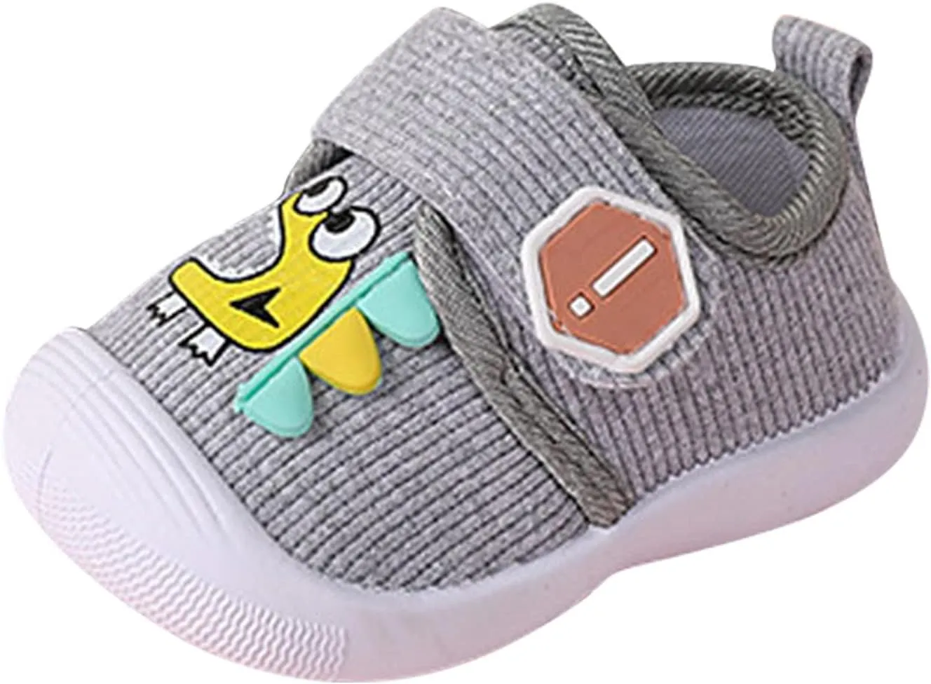Shoes for Boys Baby Infant Girl Non-Skid Walking Shoes Cartoon Lightweight Elastic Memory Sole Outdoor Sneakers