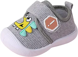 Shoes for Boys Baby Infant Girl Non-Skid Walking Shoes Cartoon Lightweight Elastic Memory Sole Outdoor Sneakers