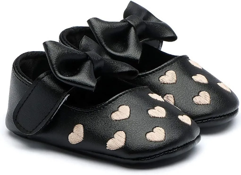 Shoes for Kids,Toddler Walk Baby Cute Leather Kid Princess First Shoes Toddler Bow Girls Soft Baby Shoes Cute Shoes