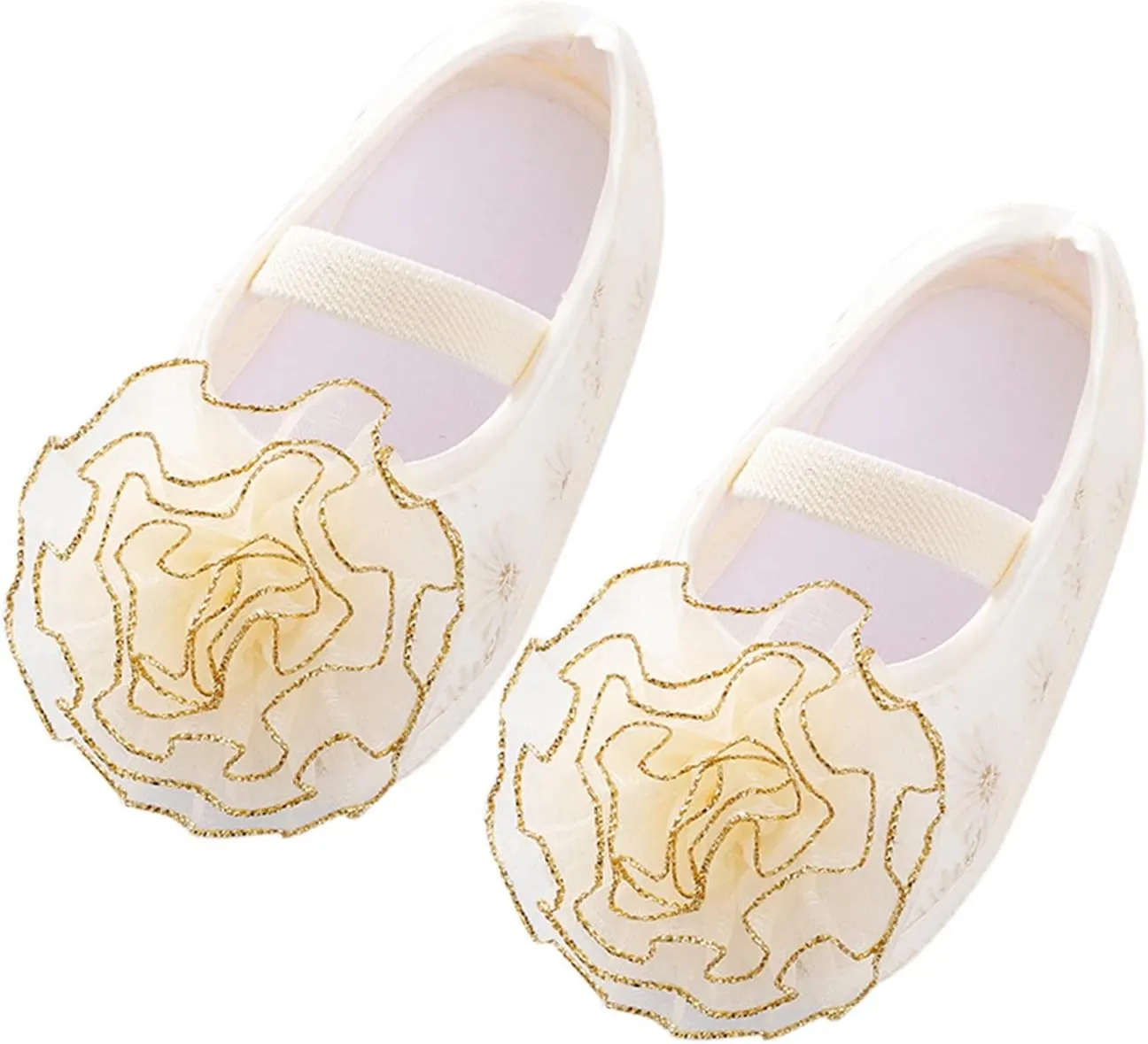 Shoes Shoes Little Child Sole Princess Toddler Flowers Shoes Soft Cute Baby Sneakers Girls Baptism Shoes
