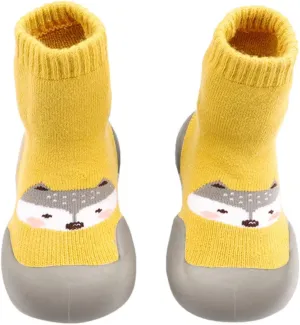 Sneakers for Toddlers Boys First Shoes Mesh Toddler Infant Elastic Color Socks Walkers Indoor Hole Baby Baby Shoes Baby Sneakers Size 4