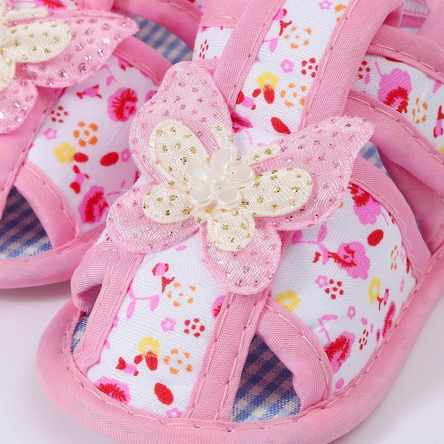 Soft Sole Toddler Shoes for Newborn Baby Learning To Walk Cute Non-slip Sole Sandals for Girls Boys