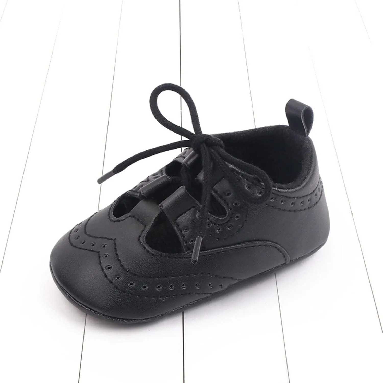Spring and Summer Children Baby Infant Shoes Boys and Girls Casual Shoes Flat Bottom Light Hollow Breathable Comfortable Solid Color Lace Up Slip on Shoes Size 4