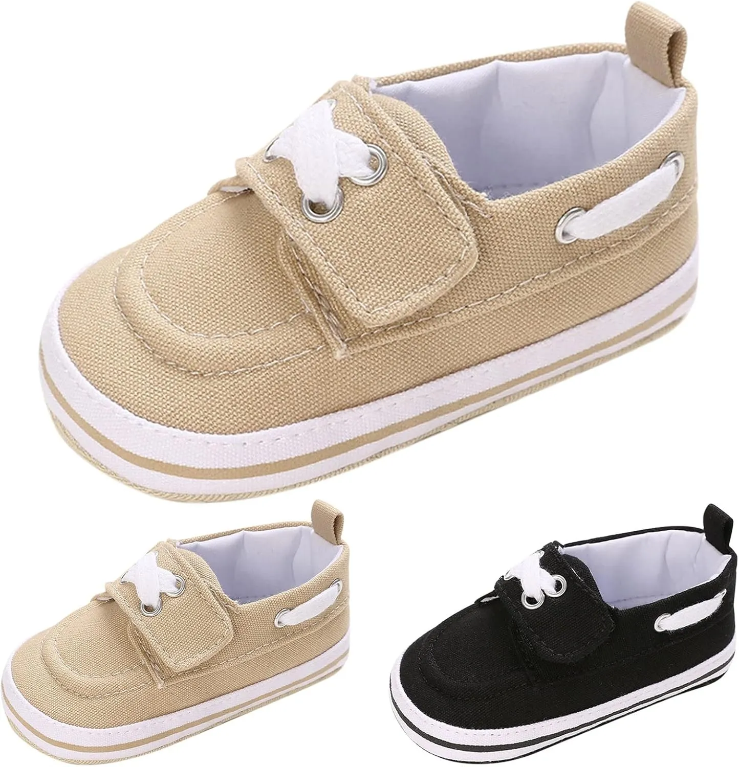 Spring and Summer Children Baby Infant Shoes Boys and Girls Casual Shoes Flat Soles Soft Lightweight Solid Color Simple Infants Size 3 Shoes