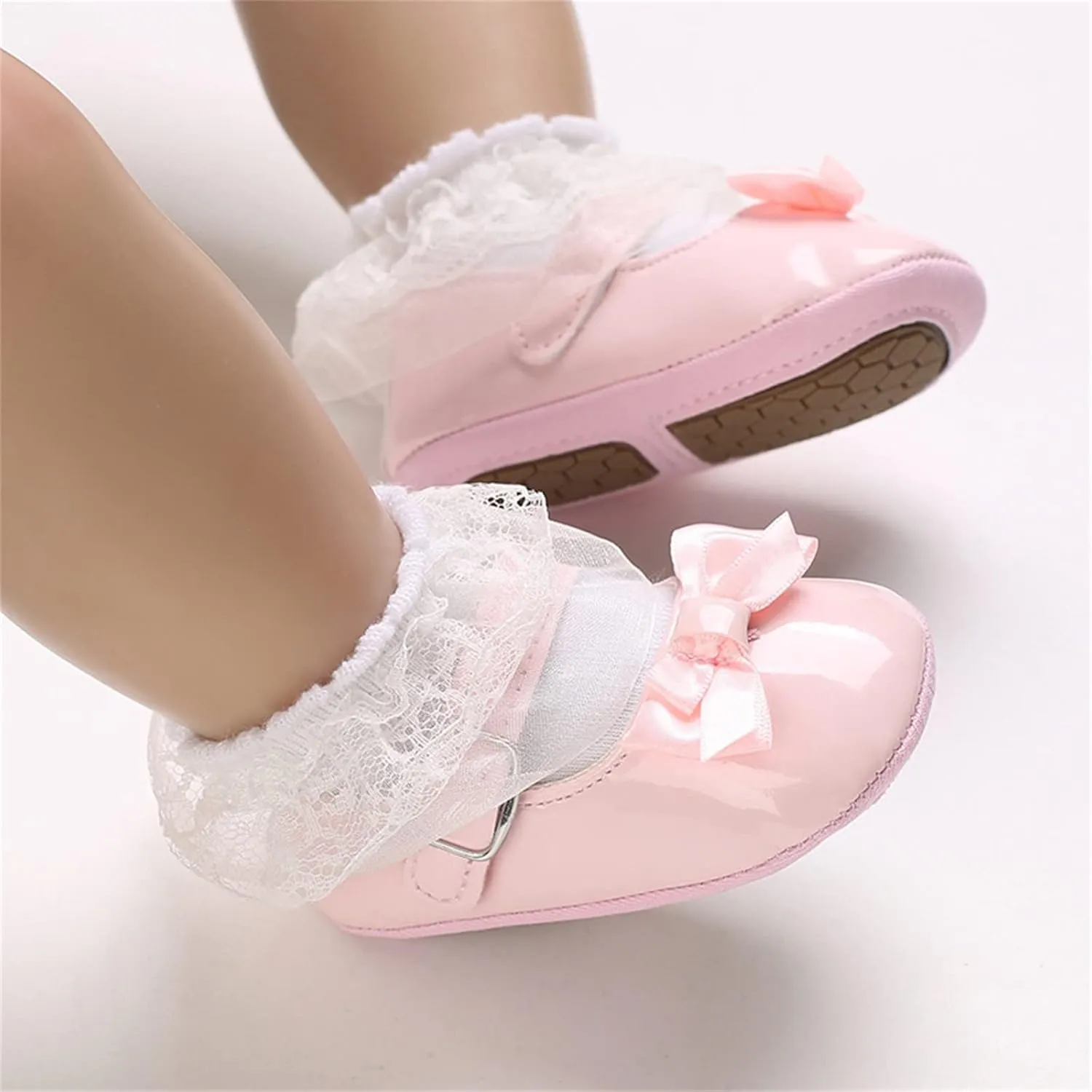 Spring and Summer Children Baby Infant Shoes Girl Princess Shoes Flat Bottom Light Buckle Comfortable Canvas Shoes Kids