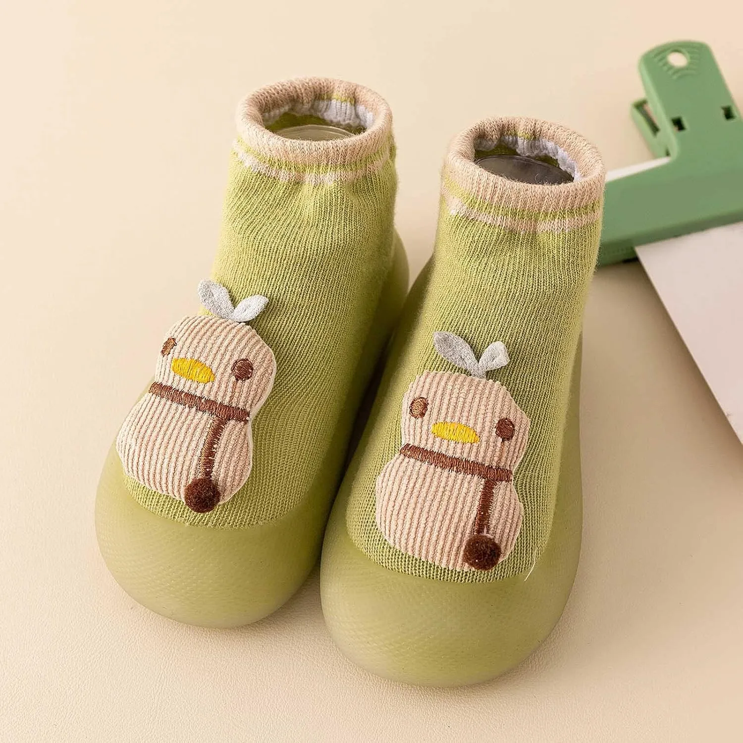 Spring and Summer Children Infant Infant Shoes Boys and Girls Socks Shoes Light and Breathable Solid Color Cartoon Animal Shape Boys Shoes Size 9