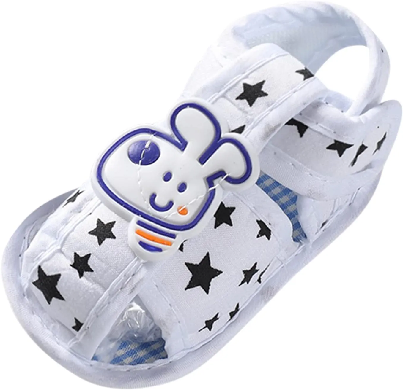 Spring and Summer Children Infant Toddler Shoes Girl Sandals Flat Bottom Breathable Soft Light Comfortable Cute Cartoon Dog Infant Sandles