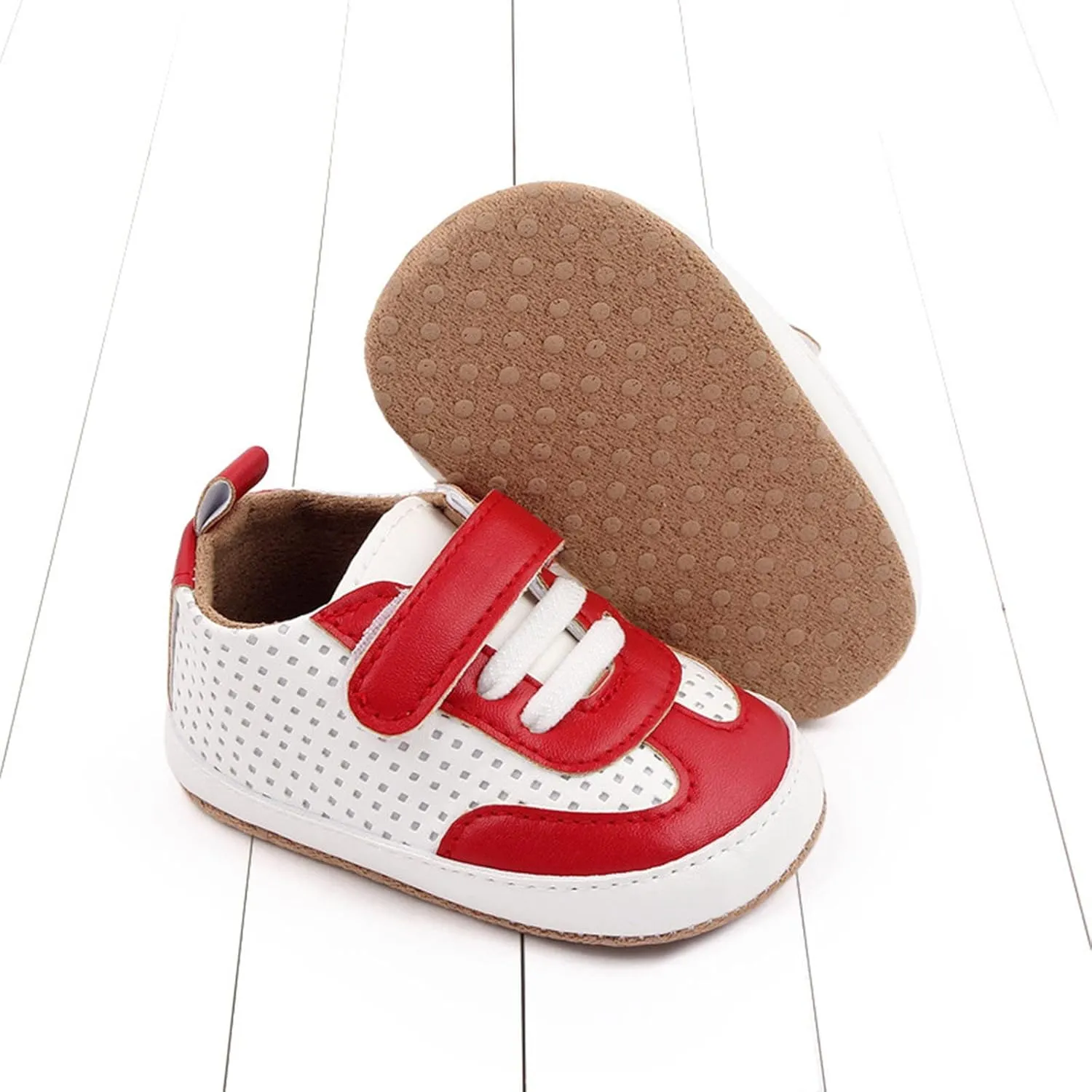 Spring and Summer Children Toddlers Boys and Girls Floor Sports Lightweight Breathable Comfortable Hook Loop Kids Shoes