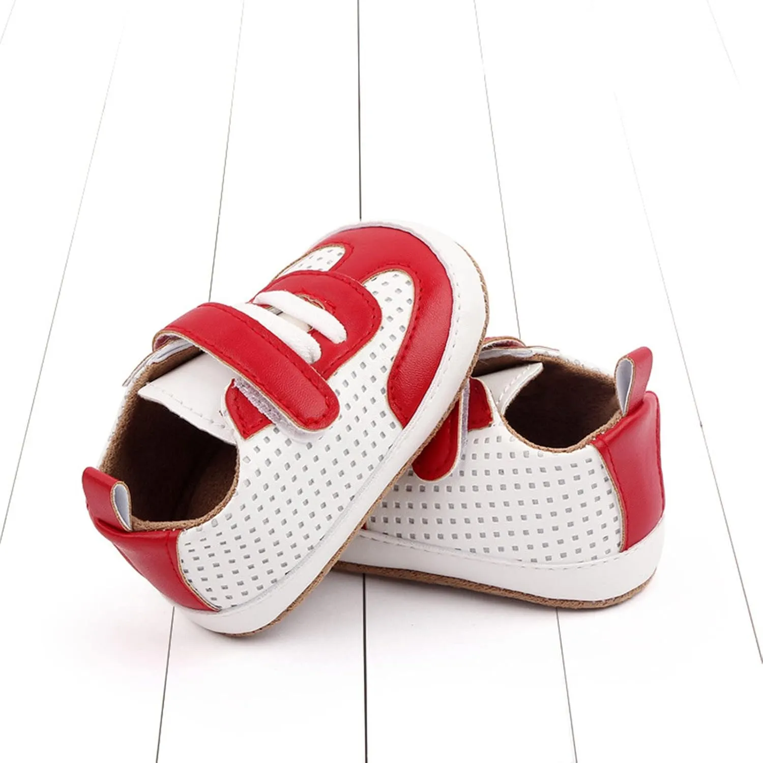 Spring and Summer Children Toddlers Boys and Girls Floor Sports Lightweight Breathable Comfortable Hook Loop Kids Shoes